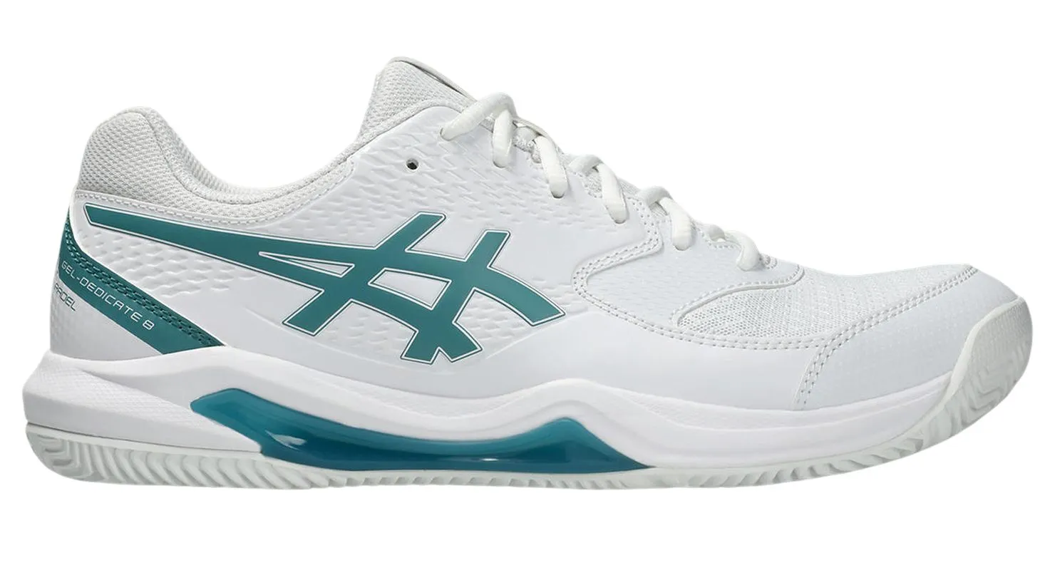 Asics Gel-Dedicate 8 Padel - white/misty pine