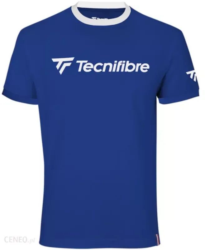 tecnifibre-girls-cotton-tee-royal-1 Tecnifibre Girls Cotton Tee - royal