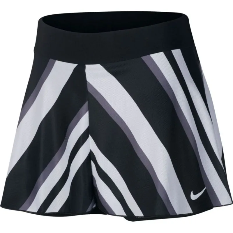 nike-court-flouncy-printed-skirt-black-white-1 Nike Court Flouncy Printed Skirt - black/white