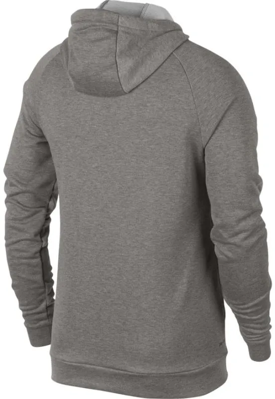 nike-dry-swoosh-hoodie-dark-grey-heather-white-1 Nike Dry Swoosh Hoodie - dark grey heather/white