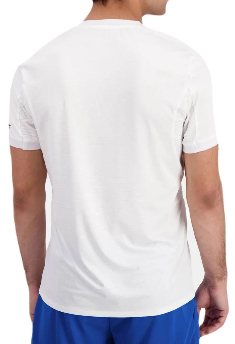 Le Coq Sportif Tennis Pro T-Shirt Short Sleeve 24 N°2 - new optical white