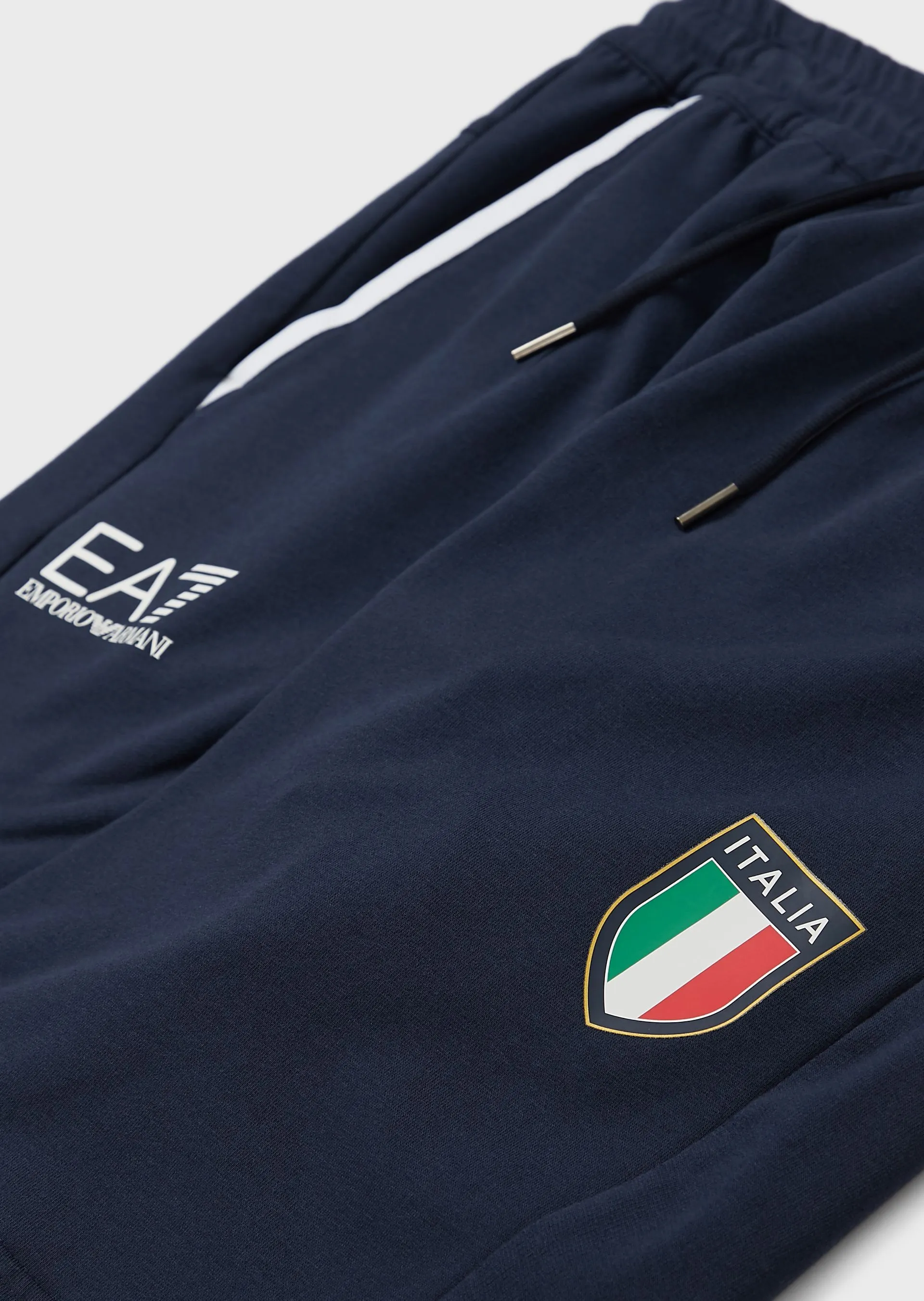 EA7 Man Jersey Shorts - navy blue