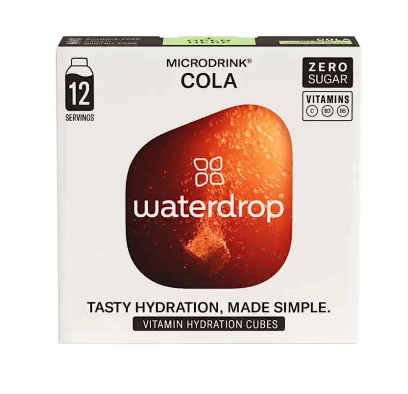 Waterdrop Microdrink Vitamin Hydration Cubes 12P - cola Waterdrop Microdrink Vitamin Hydration Cubes 12P - cola