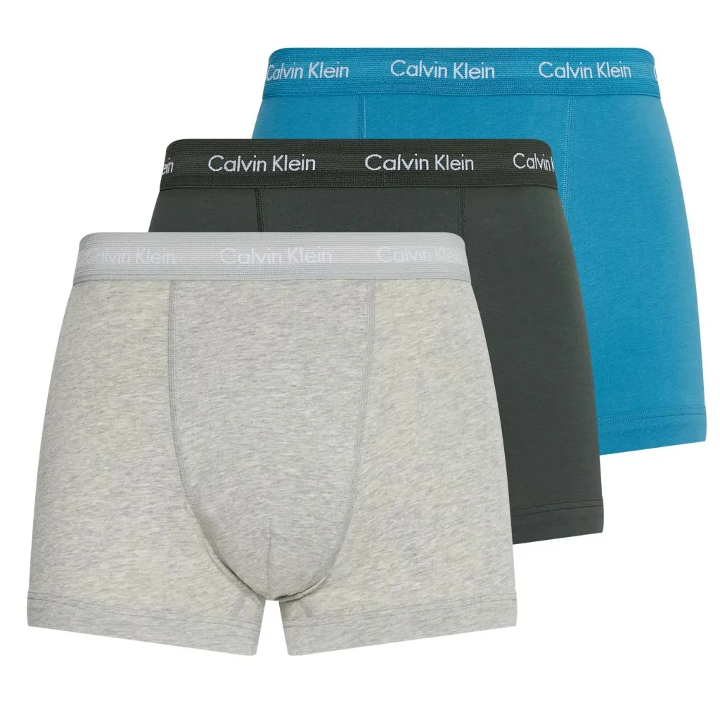Calvin Klein Trunk 3P - grey element/grey tapestry teal