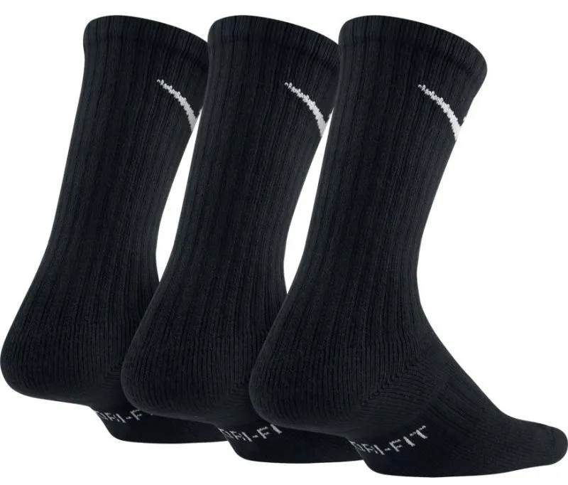 Nike Youth Performance Cushioned Crew - 3 pary/black