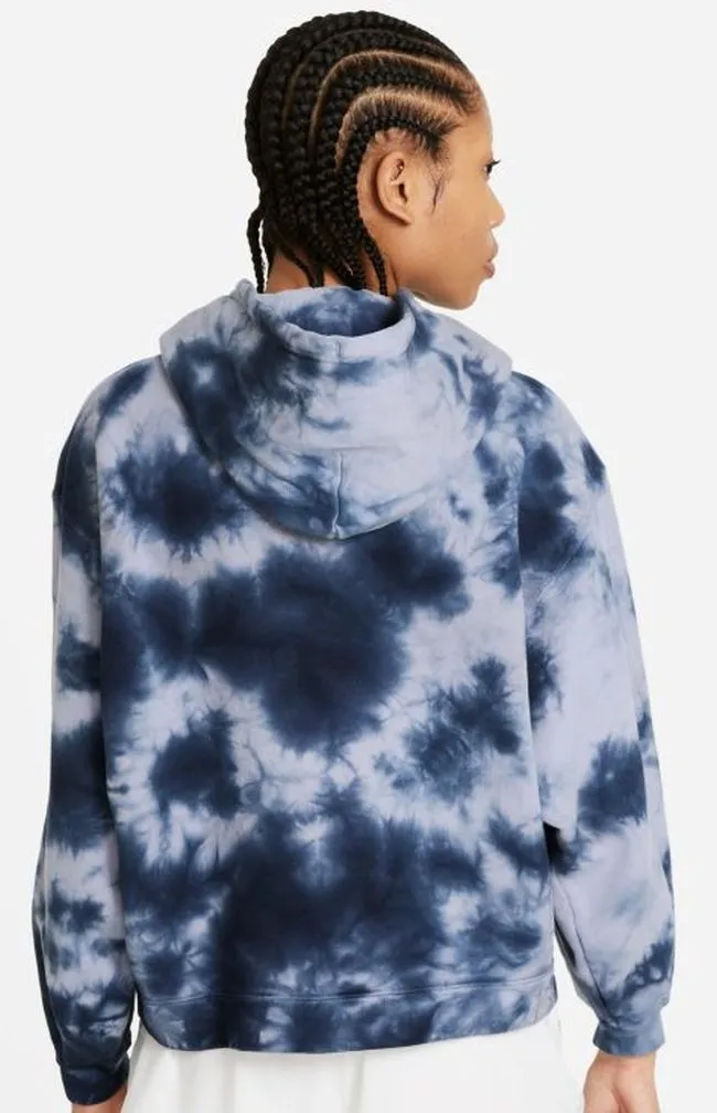 Nike Court Heritage Hoodie Dye W - indigo haze/obsidian