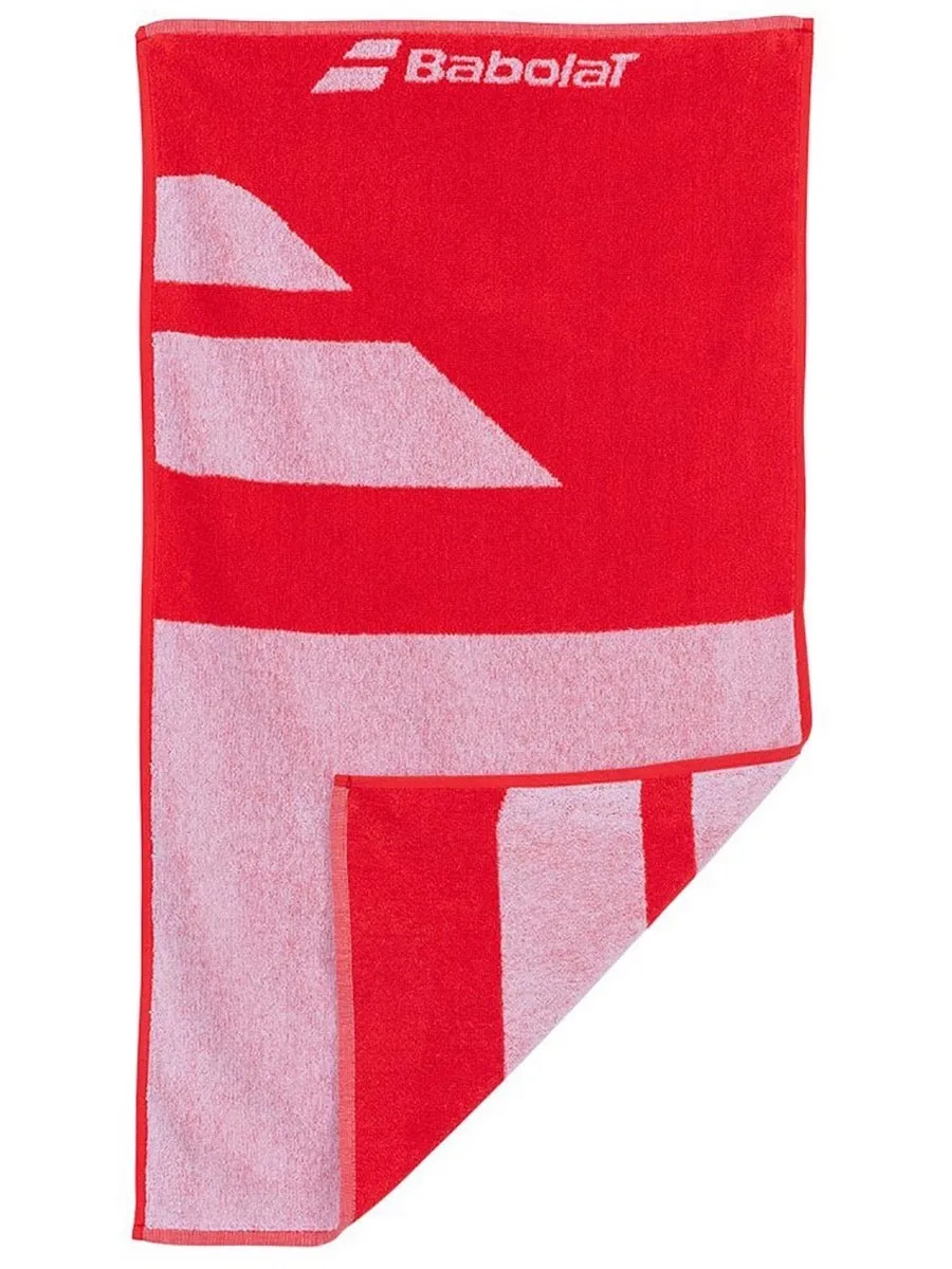 babolat-medium-towel-white-fiesta-red-1 Babolat Medium Towel - white/fiesta red