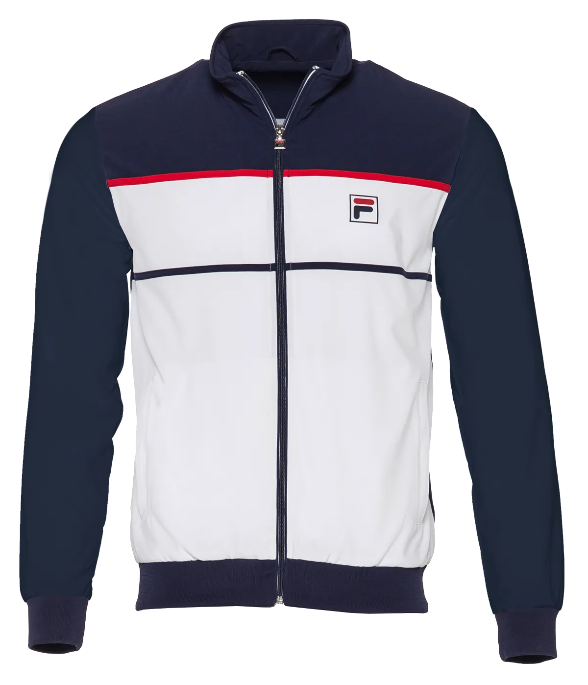 Fila Jacket Max M - white/peacoat blue