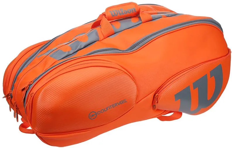 Wilson Vancouver Burn Countervail 15 Pk Bag - orange/grey