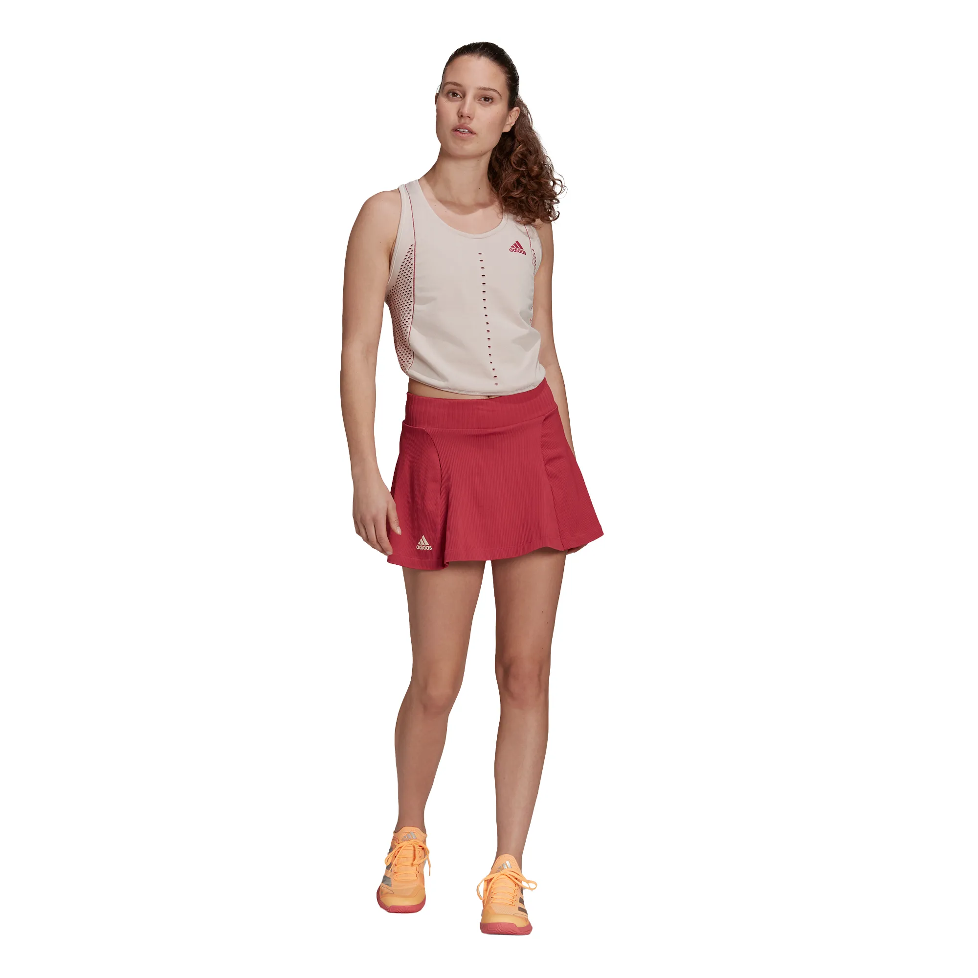 Adidas Knit Skirt W - wild pink