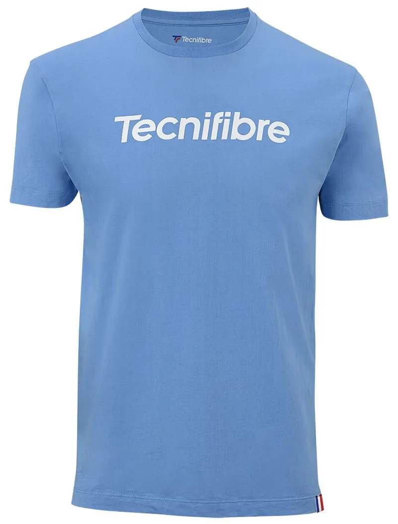 Tecnifibre Club Cotton Tee - azur