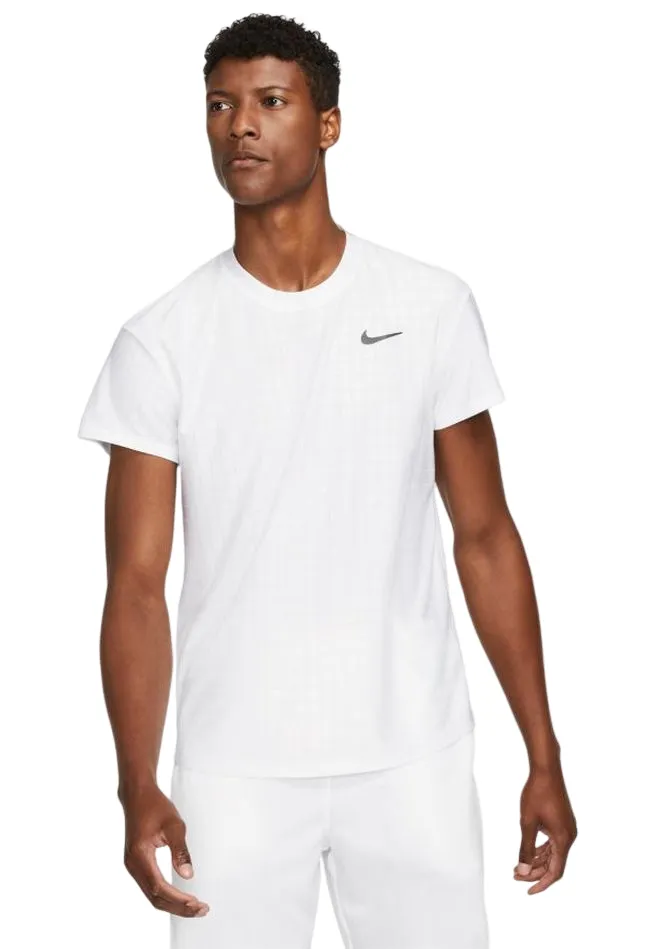 Nike Court Breathe Advantage Top - white/white/black