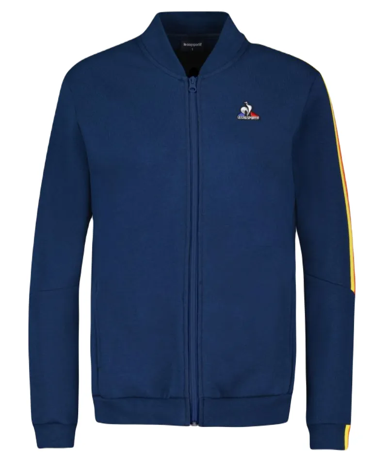 Le Coq SAISON Full Zip Sweat N°1 SS23 - victory blue Le Coq SAISON Full Zip Sweat N°1 SS23 - victory blue