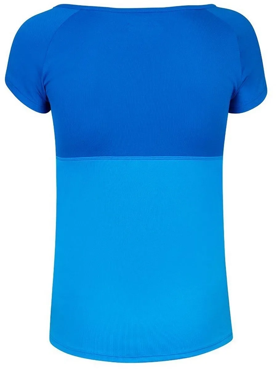 Babolat Play Cap Sleeve Top Girl - blue aster