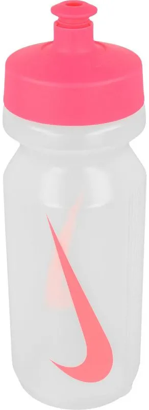 Bidon Nike Big Mouth Water Bottle 0,65L - clear/pink pow