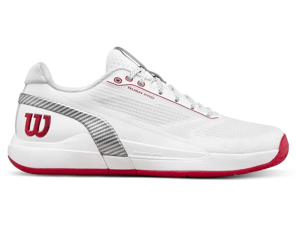 Wilson Rush Pro 5 CTC - bright white/wilson red/microchip Wilson Rush Pro 5 CTC - bright white/wilson red/microchip