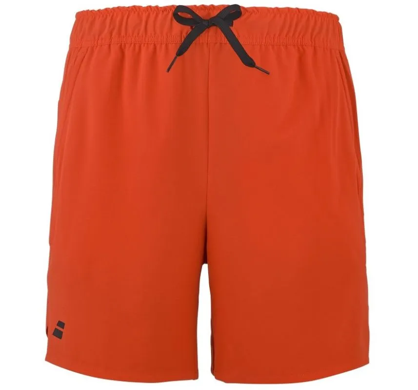Men's shorts Babolat Play - cherry tomato - Red