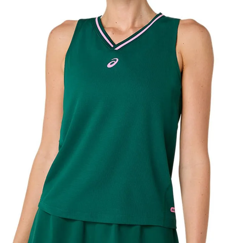 Asics Court Sleeveless - jewel green Asics Court Sleeveless - jewel green