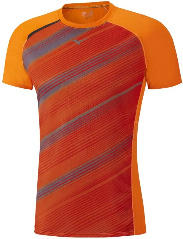 mizuno-premium-aero-tee-clown-fish-tornado-1 Mizuno Premium Aero Tee - clown fish/tornado