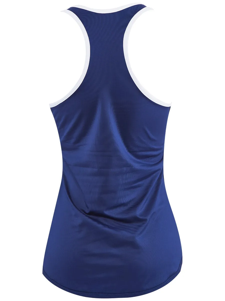 Babolat Compete Tank Top Women - white/estate blue