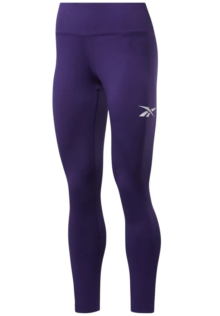 Reebok Training Essentials Linear Logo Poly Legging W - dark orchid