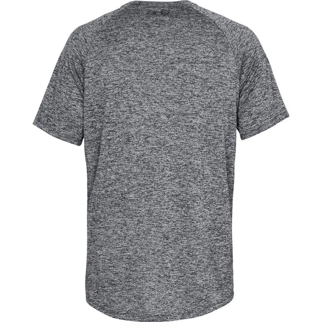 Under Armour Tech SS Tee 2.0 - black/black melange