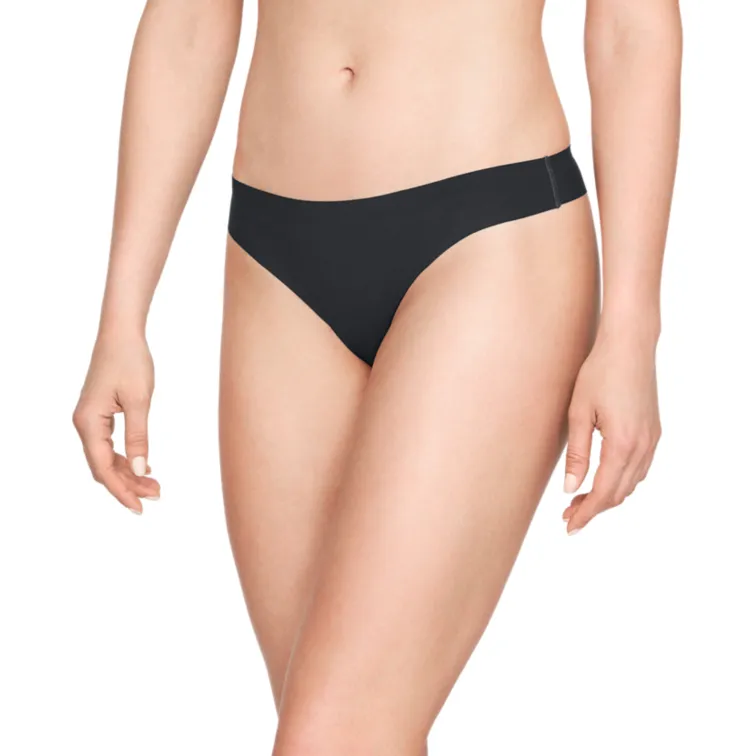 under-armour-women-s-ua-pure-stretch-thong-underwear-3-pack-black-4 Under Armour Women's UA Pure Stretch Thong Underwear 3-Pack - black
