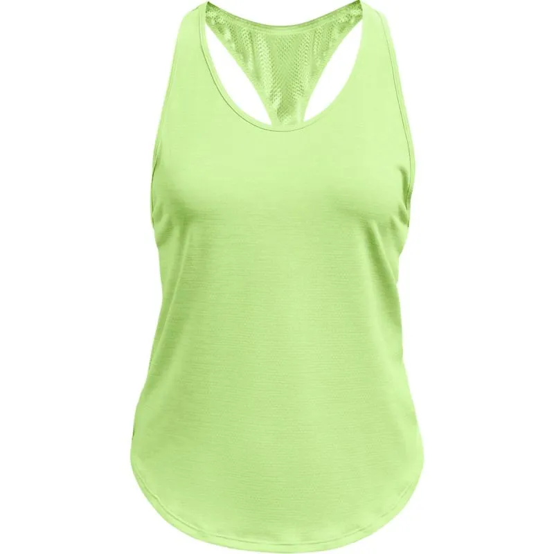 Under Armour Womens UA Tech™ Vent Tank - lemon neon