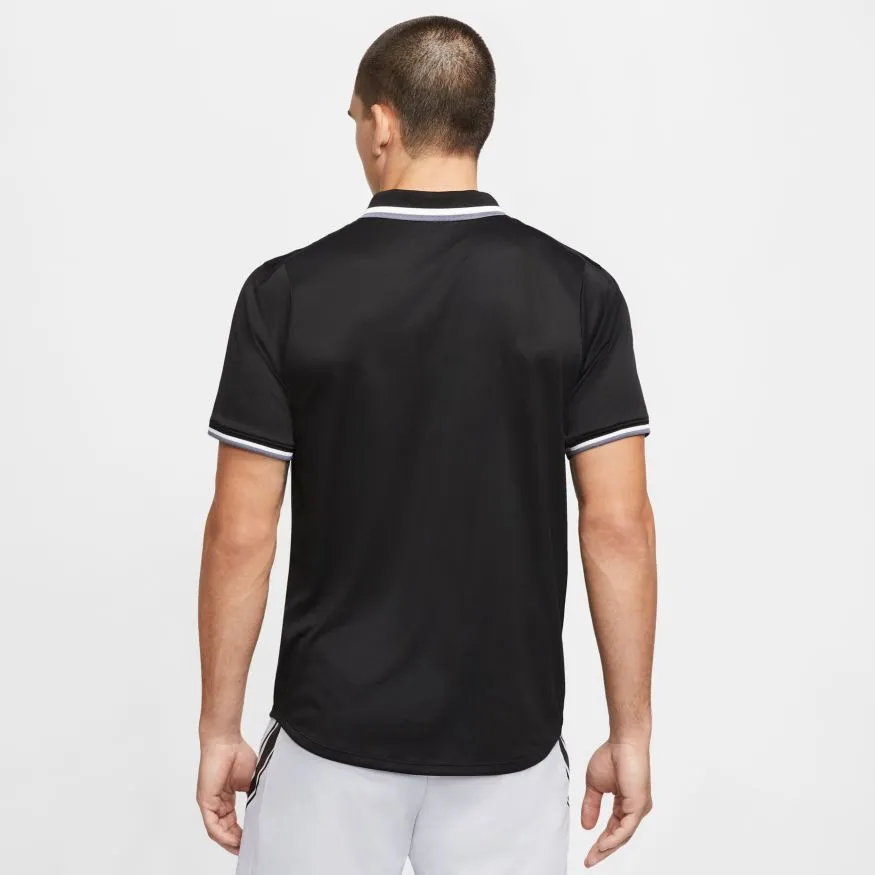 nike-court-slam-polo-ps-nt-black-black-5 Nike Court Slam Polo PS NT - black/black