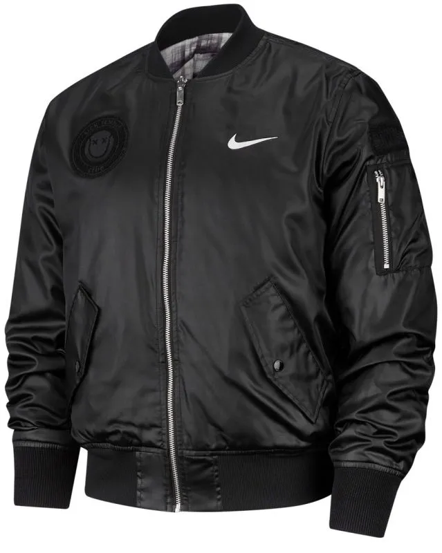Nike Court Slam LN Men's Tennis Jacket - black/white Nike Court Slam LN Men's Tennis Jacket - black/white