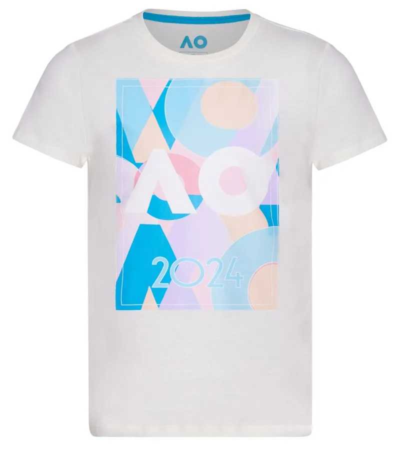 Australian Open Girls T-Shirt Mosaic 2024