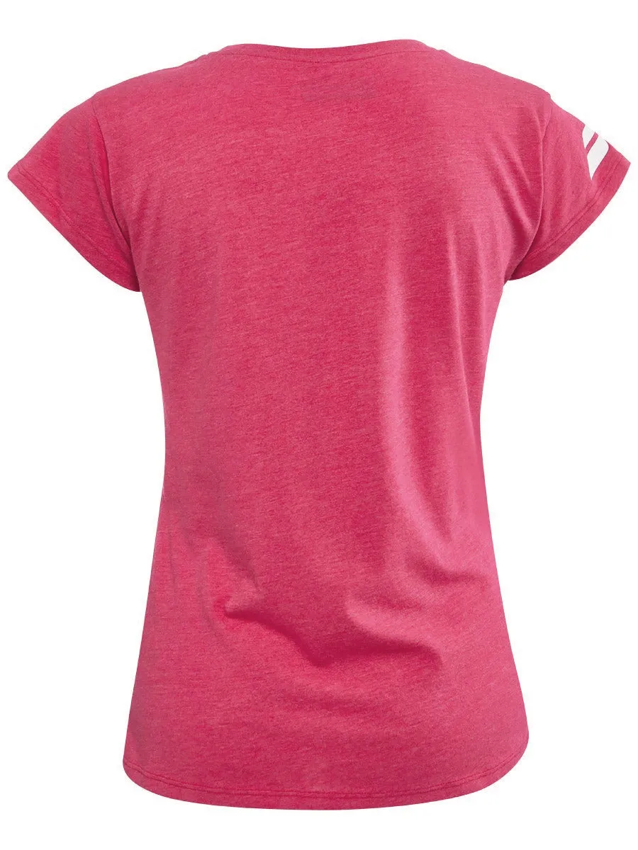 babolat-exercise-tee-girl-red-rose-heather-2 Babolat Exercise Tee Girl - red rose heather