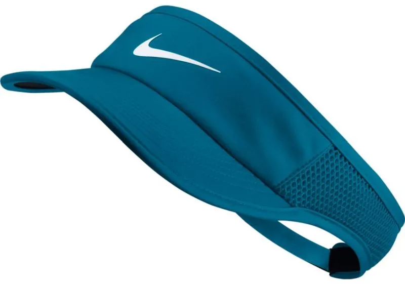 Nike Aerobill Feather Light Visor - neo turquoise/black/white