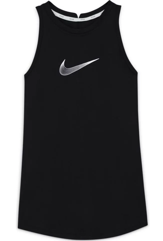 Nike Dry Trophy Tank G - black/white