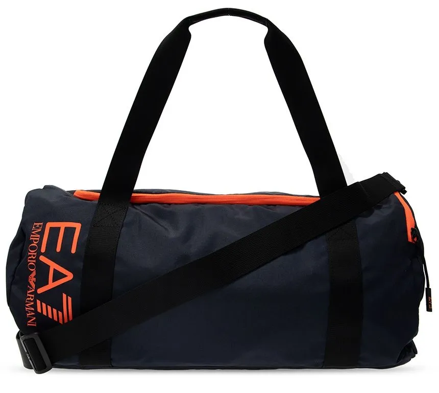 EA7 Man Woven Handbag - night blue/orange fluo EA7 Man Woven Handbag - night blue/orange fluo
