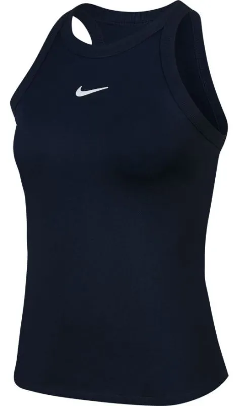 Nike Court Dry Tank W - obsidian/white