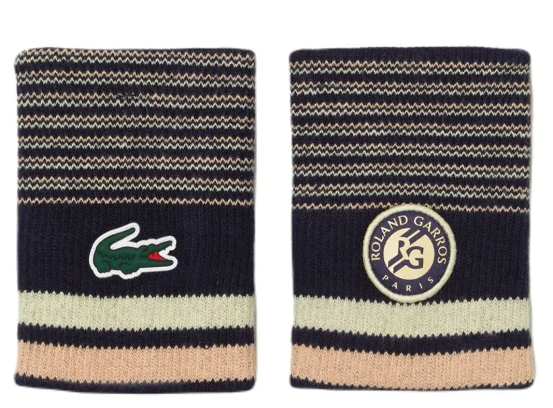 Lacoste Sport Roland Garros Edition Jersey Bands - navy blue/bright orange Lacoste Sport Roland Garros Edition Jersey Bands - navy blue/bright orange