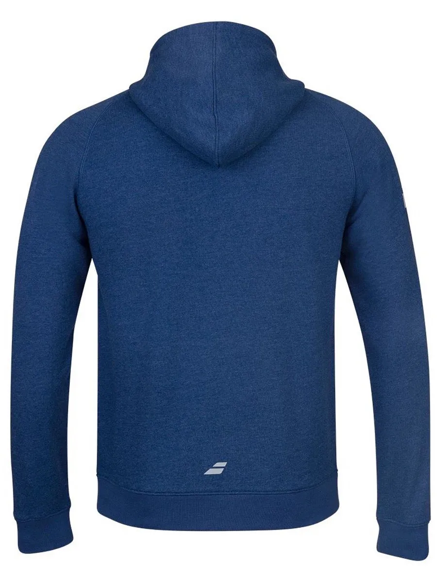 babolat-exercise-hood-jacket-men-estate-blue-heather-2 Babolat Exercise Hood Jacket Men - estate blue heather