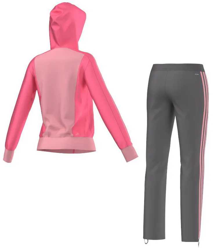 Adidas New Young Knit Tracksuit - super pink/super pop