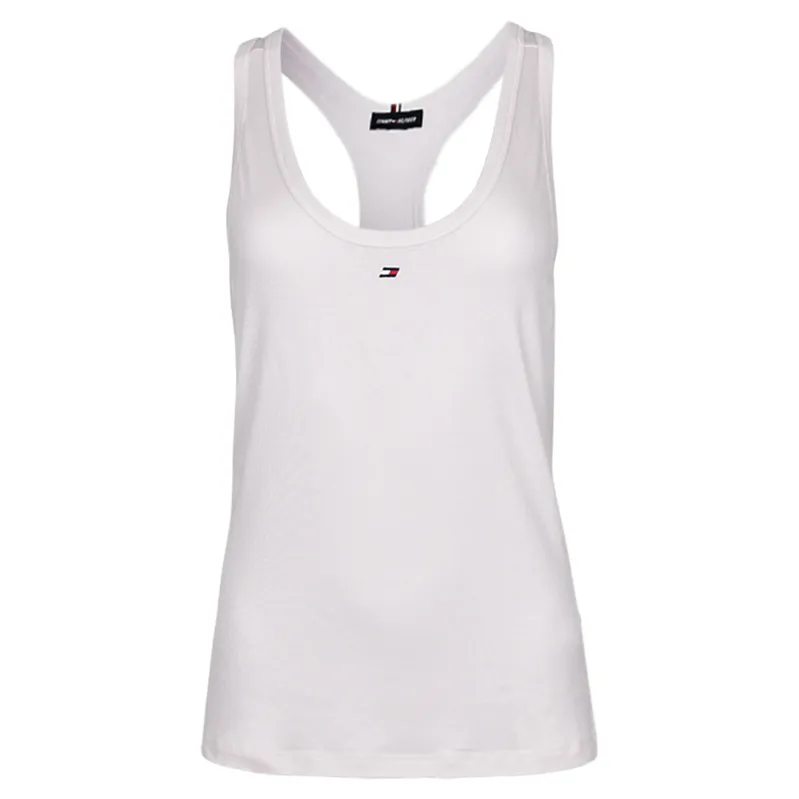 Tommy Hilfiger Sport Raceback Slim Fit Tank Top - weathered white Tommy Hilfiger Sport Raceback Slim Fit Tank Top - weathered white