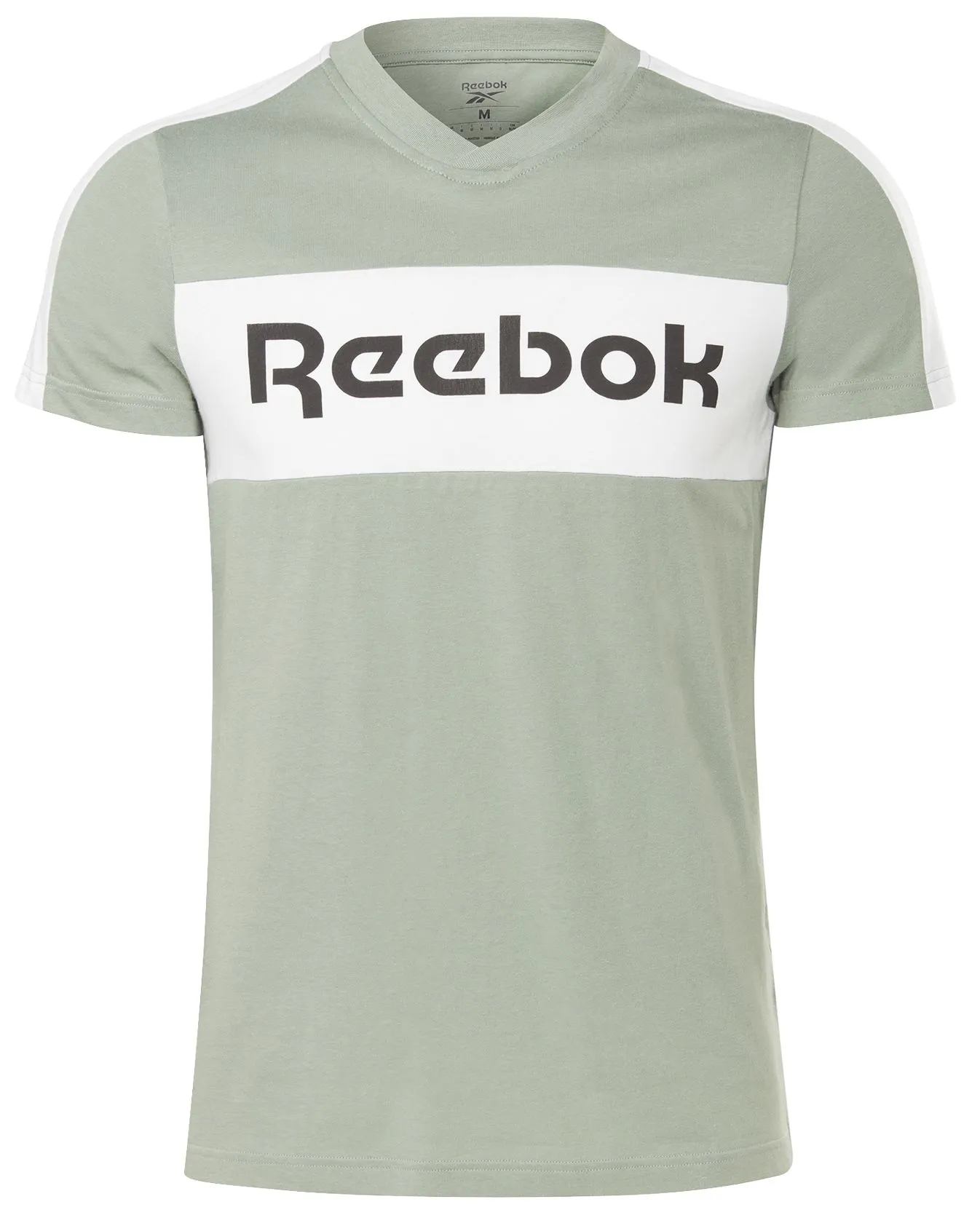 Reebok Training Essentials Linear Logo Graphic Tee M - harmony green