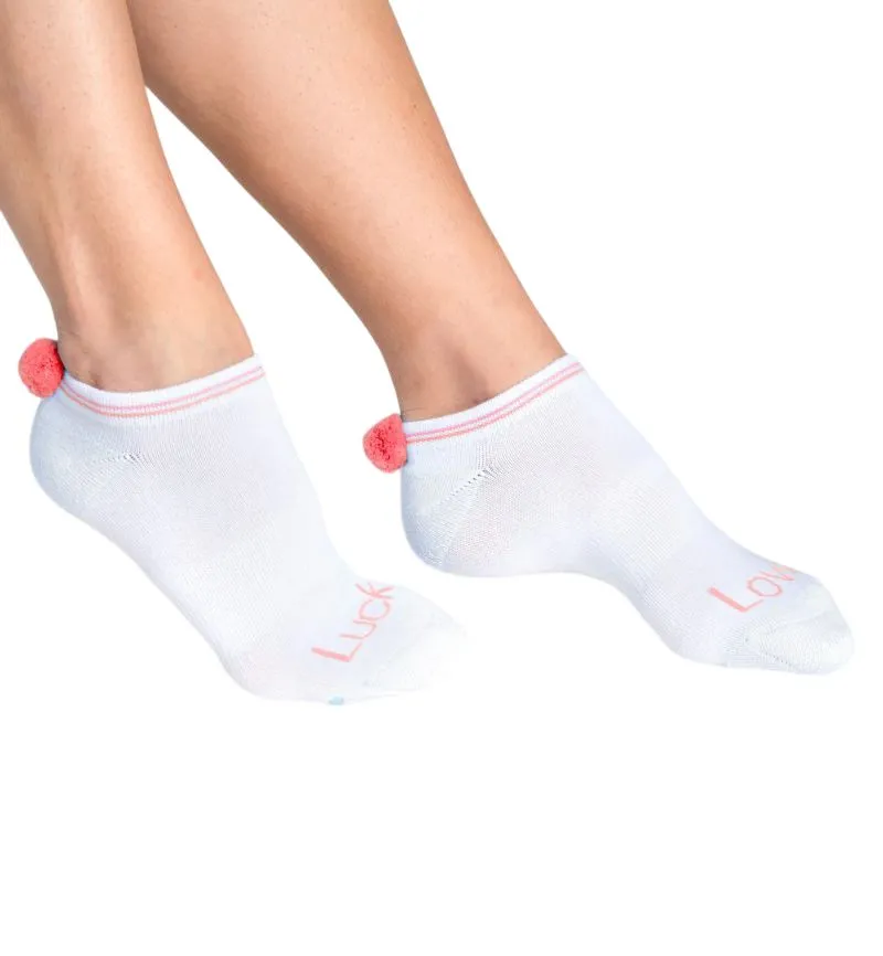 Lucky in Love Got The Blues Low Cut 2P - white/hot lava