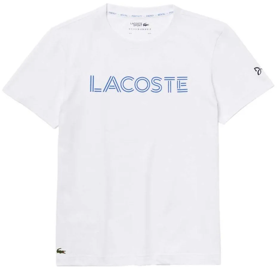 Lacoste Novak Djokovic T-Shirt - white Lacoste Novak Djokovic T-Shirt - white