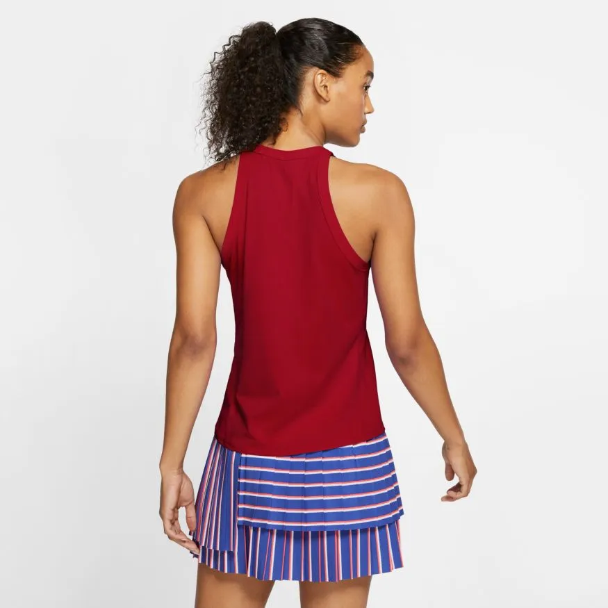 nike-court-dry-tank-w-gym-red-white-4 Nike Court Dry Tank W - gym red/white