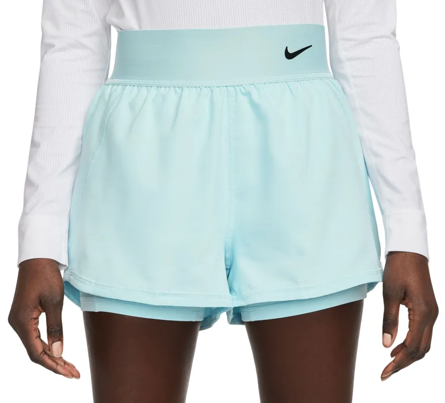 Nike Court Dri Fit Advantage Short - ocean bliss/black Nike Court Dri Fit Advantage Short - ocean bliss/black