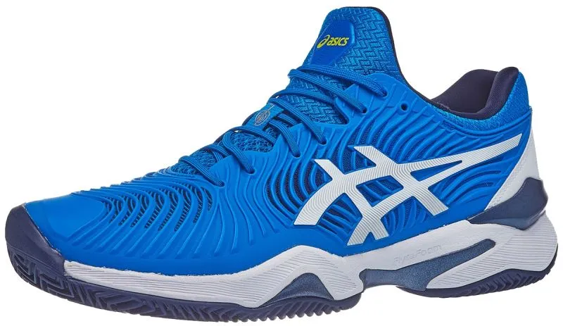 Asics Court FF Novak Clay - electric blue/white