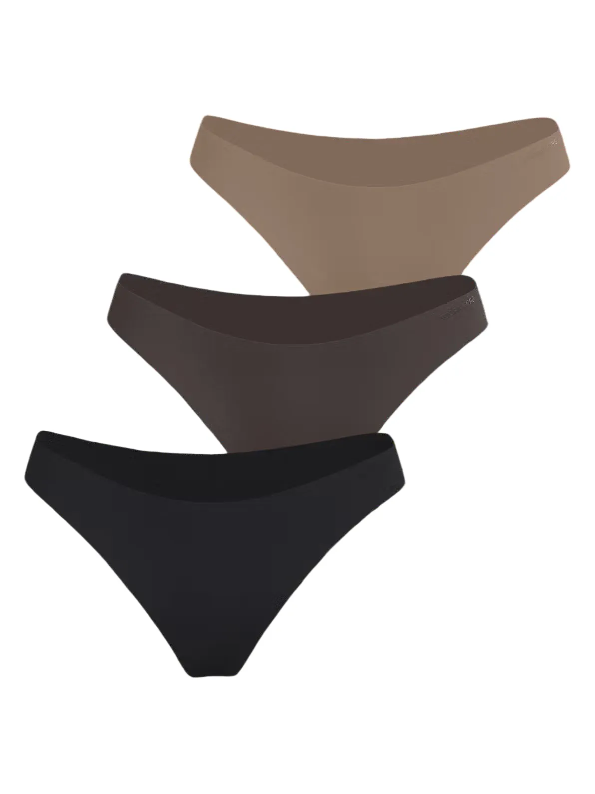 Björn Borg Invisible Brief 3P - black/brown/beige Björn Borg Invisible Brief 3P - black/brown/beige