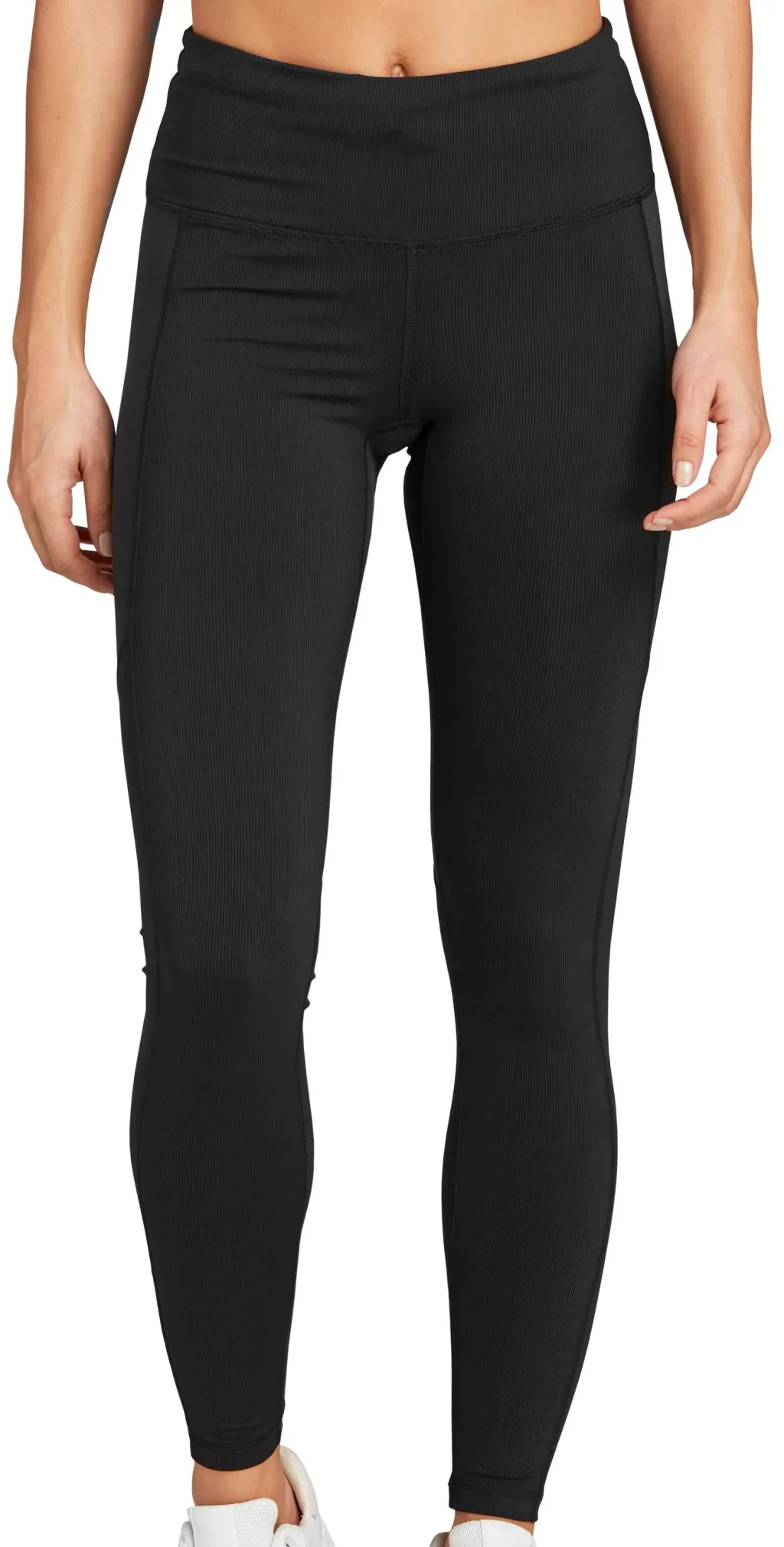 Björn Borg Stockholm Rib Blocked Tights W - black beauty
