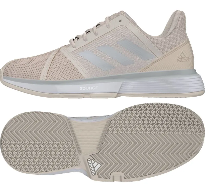 Adidas CourtJam Bounce W - linen/grey one F17/white
