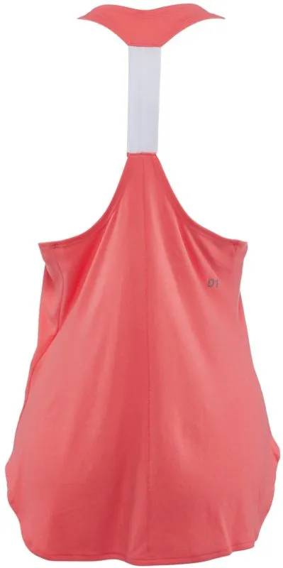 Asics Practice Graphic Tank - papaya